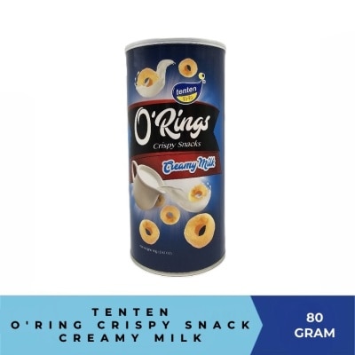 TEN TEN O'Ring Snack Creamy Milk 80G