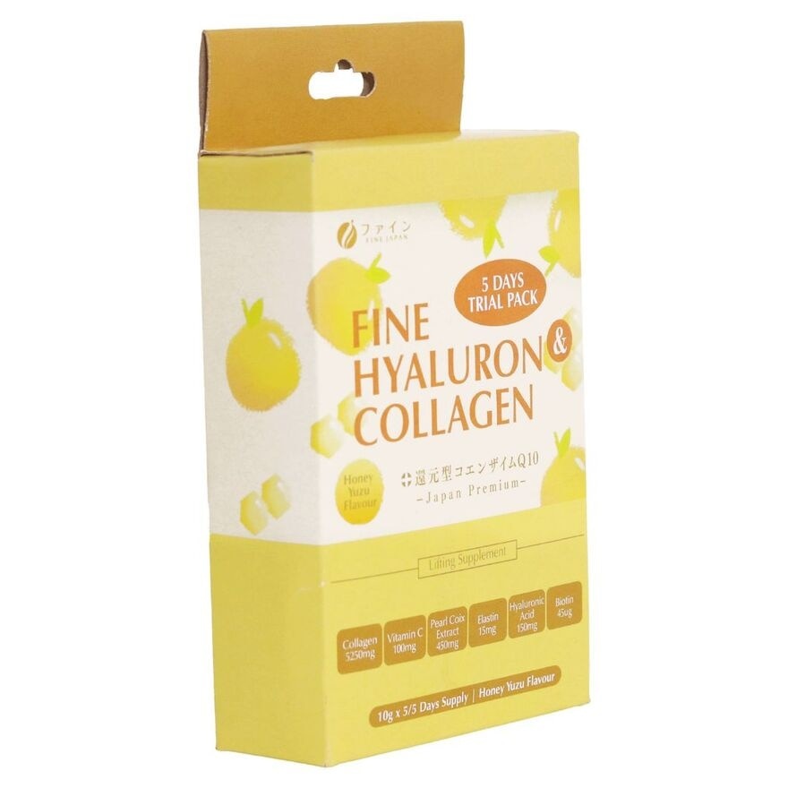 Hyaluron & Collagen With Ubiquinol Q10 Honey Yuzu Flavour 5s x 10g