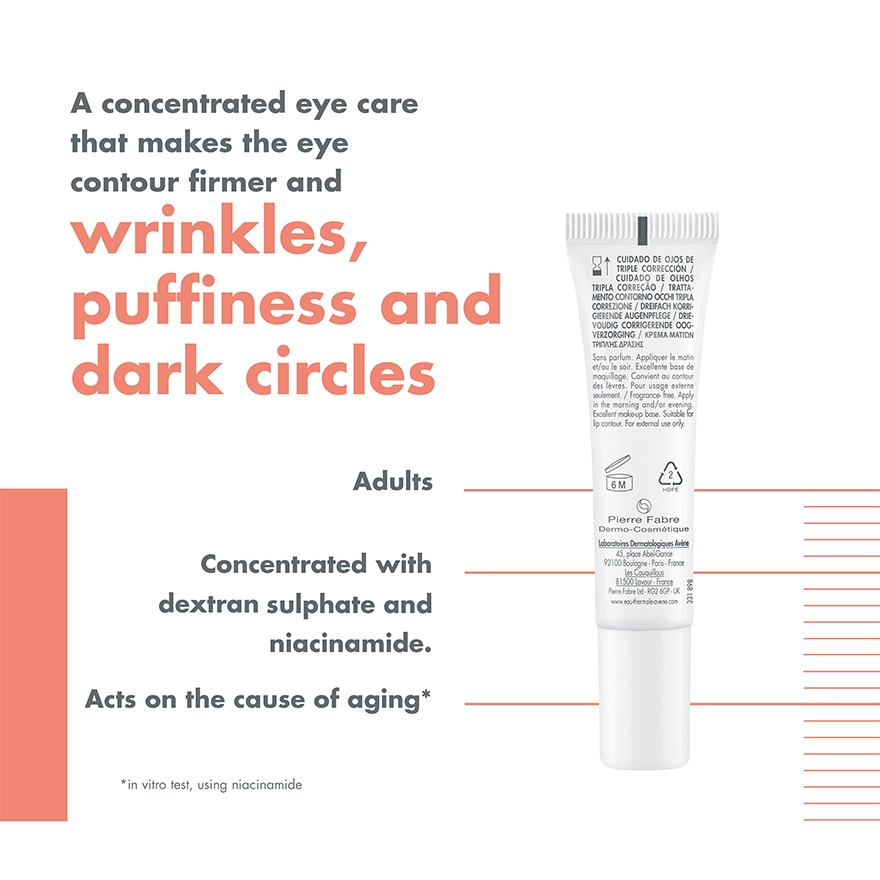 Hyaluron Activ B3 Triple Action Eye Cream 15ml