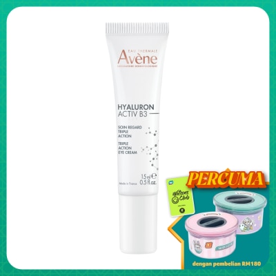 AVENE Hyaluron Activ B3 Triple Action Eye Cream 15ml