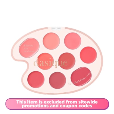 DASIQUE Mood Painting Lip & Cheek Palette 02Coral Coloring