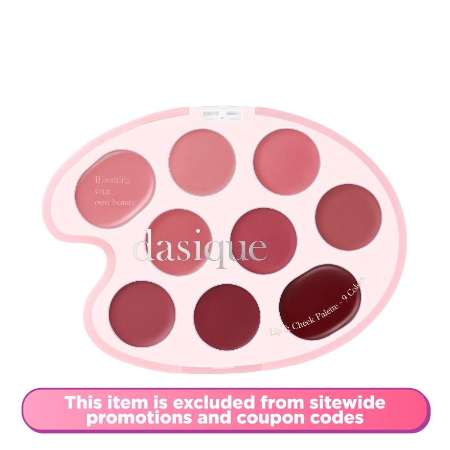 DASIQUE Mood Painting Lip & Cheek Palette 04 Rose Coloring