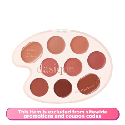 DASIQUE Mood Painting Lip & Cheek Palette 01 Warm Coloring