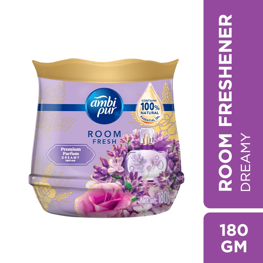 Air freshener with floral refreshing scents