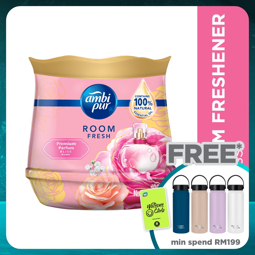 Air freshener with floral refreshing scents