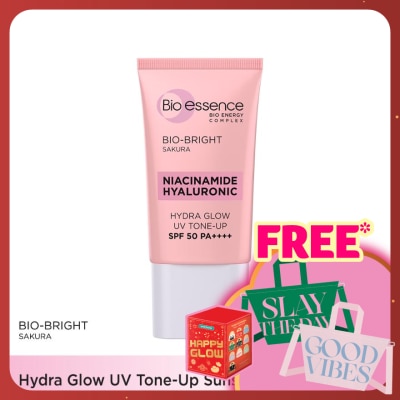 BIO-ESSENCE Bio-Bright Hydra Glow Tone Up Sunscreen SPF50 PA++++ 30ml
