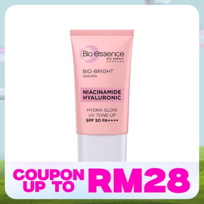BIO-ESSENCE Bio-Bright Hydra Glow Tone Up Sunscreen SPF50 PA++++ 30ml