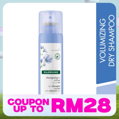 KLORANE Volumizing Dry Shampoo With Organic Flax 150ml