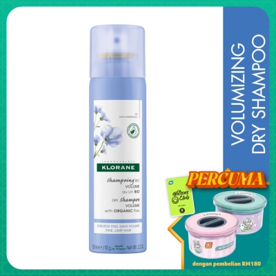 KLORANE Volumizing Dry Shampoo With Organic Flax 150ml
