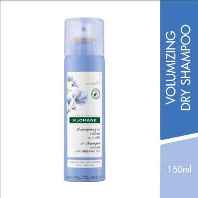 KLORANE - Volumizing Dry Shampoo With Organic Flax 150ml