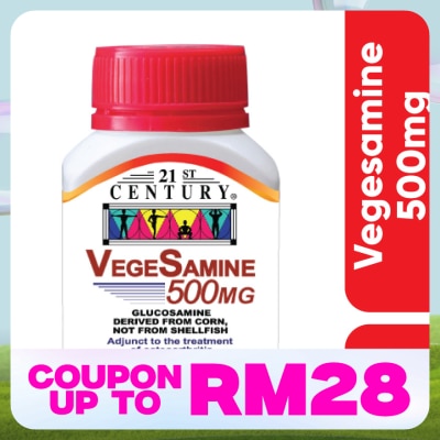 21ST CENTURY Vegesamine 500mg 30s
