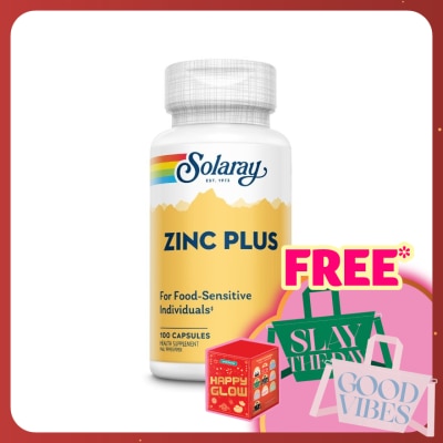 SOLARAY Zinc Plus 100s Capsules
