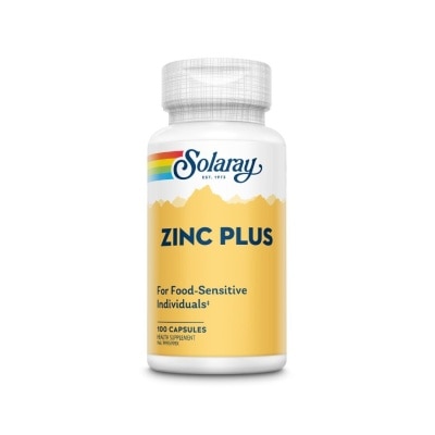 SOLARAY Zinc Plus 100s Capsules
