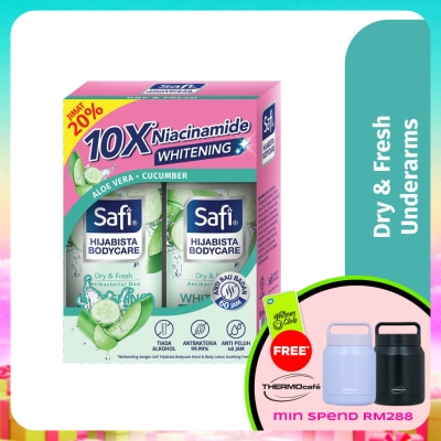 SAFI - Hijabista Bodycare Deodorant Roll On 50mlx2