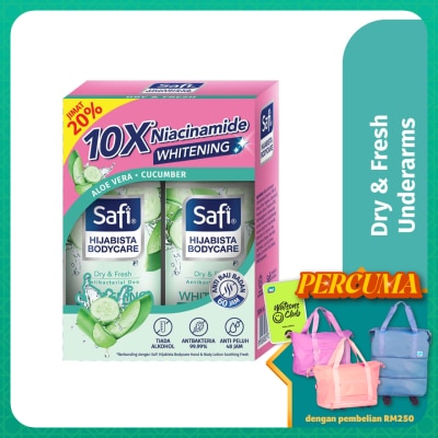 SAFI - Hijabista Bodycare Deodorant Roll On 50mlx2