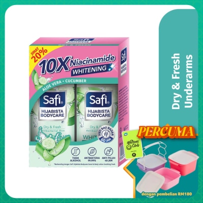 SAFI - Hijabista Bodycare Deodorant Roll On 50mlx2