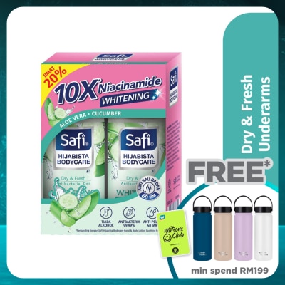 SAFI Hijabista Bodycare Deodorant Roll On 50mlx2