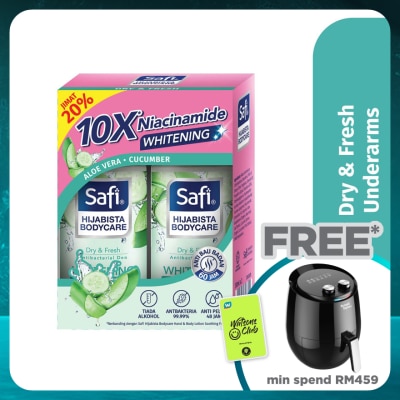 SAFI Hijabista Bodycare Deodorant Roll On 50mlx2