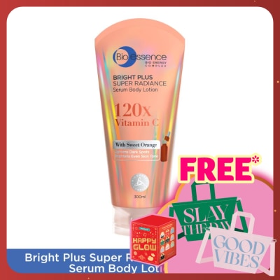 BIO-ESSENCE Bright Plus Super Radiance Serum Body Lotion 300ml