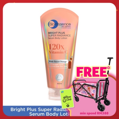 BIO-ESSENCE Bright Plus Super Radiance Serum Body Lotion 300ml