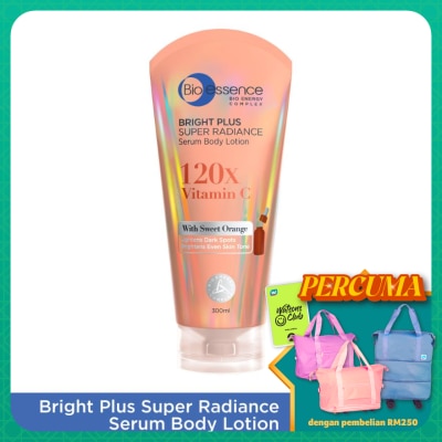 BIO-ESSENCE Bright Plus Super Radiance Serum Body Lotion 300ml