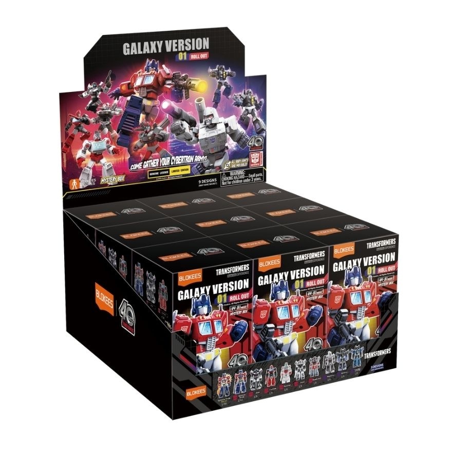 Transformers Blind Box Galaxy Version 01 Roll Out 1S