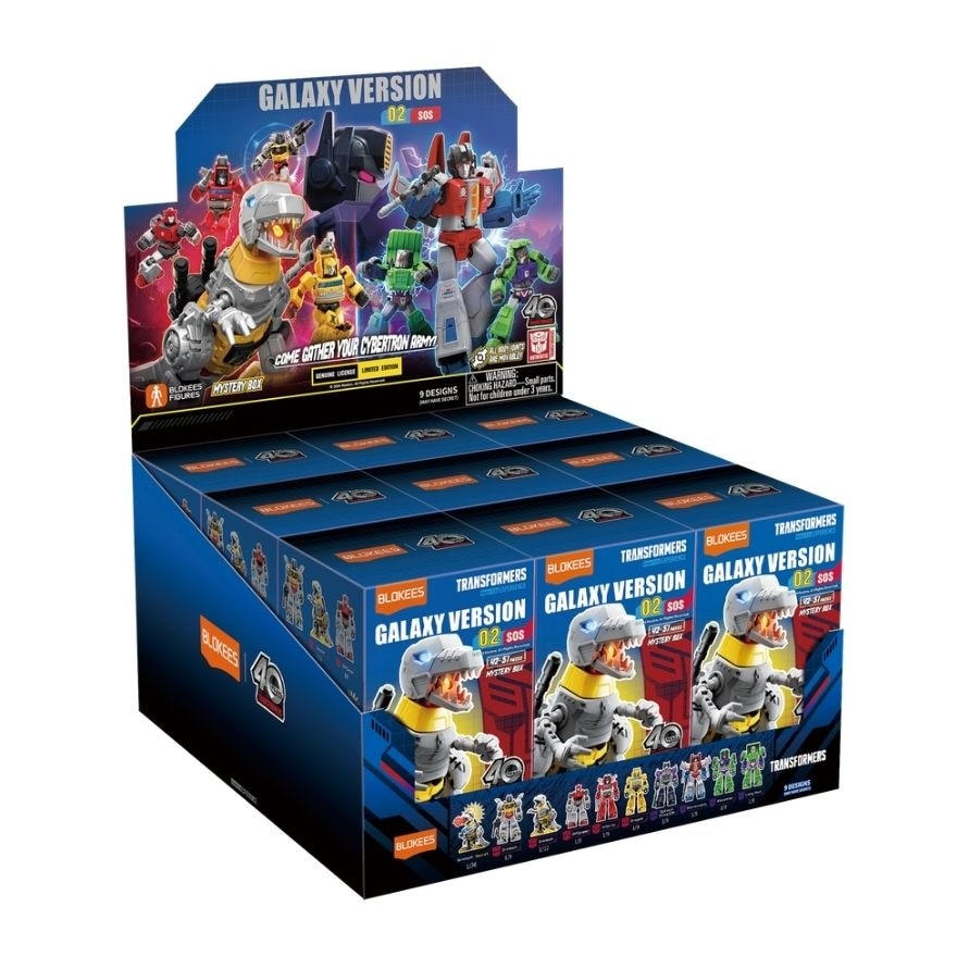 Transformers Blind Box Galaxy Version 02 SOS 1S