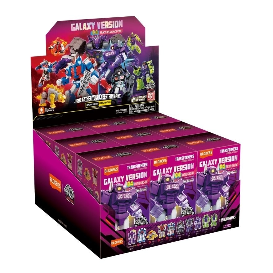 Transformers Blind Box Galaxy Version 04 Fractured Spacetime 1S