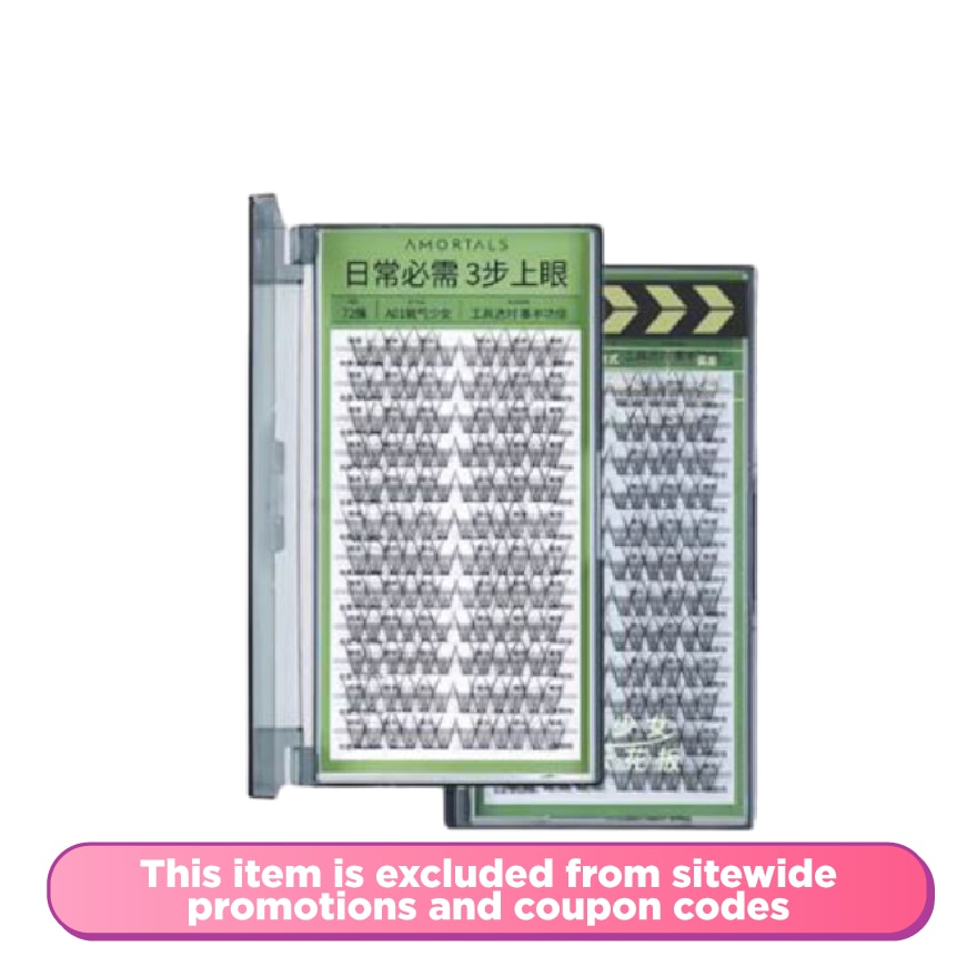 False Eyelashes Easy Apply Amortals-A01 Oxygen Girl