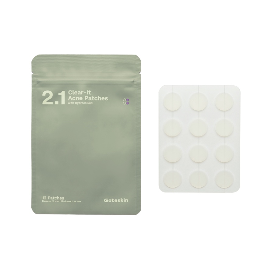 Goteskin Clear-It Acne Patches 12s image