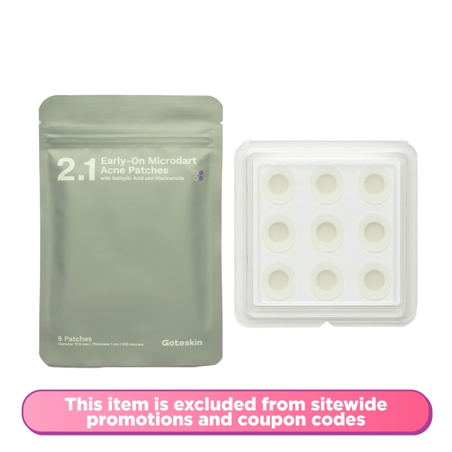 Goteskin Early-On Acne Patches 9s