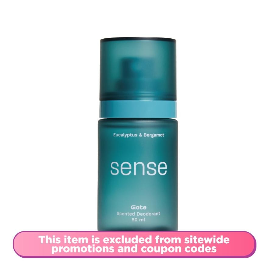Sense Scented Deodorant Eucalyptus & Bergamot 50ml