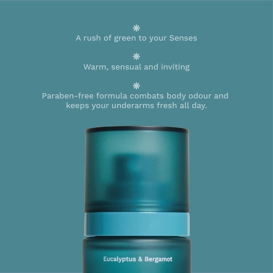 Sense Scented Deodorant Eucalyptus & Bergamot 50ml