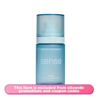 GOTE Sense Scented Deodorant Geranium & Sandalwood 50ml