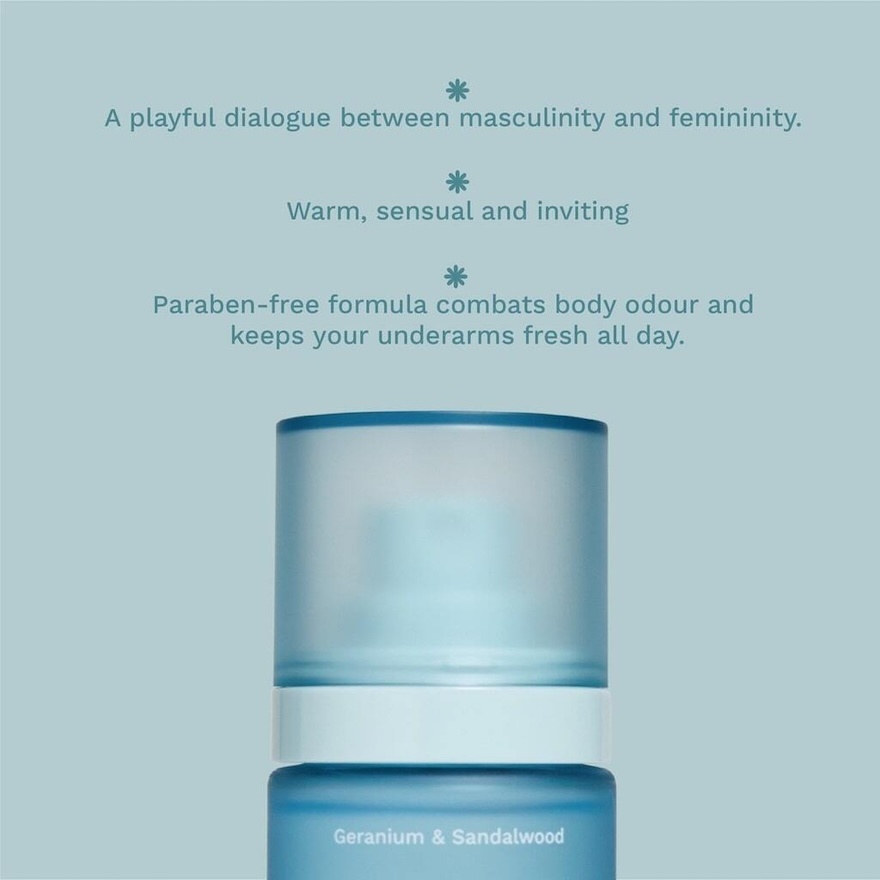 Sense Scented Deodorant Geranium & Sandalwood 50ml image