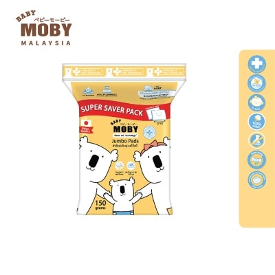 BABY MOBY Super Saver Jumbo Pads 150gsm