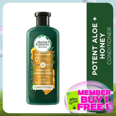 HERBAL ESSENCES Aloe & Manuka Honey Conditioner 400ml