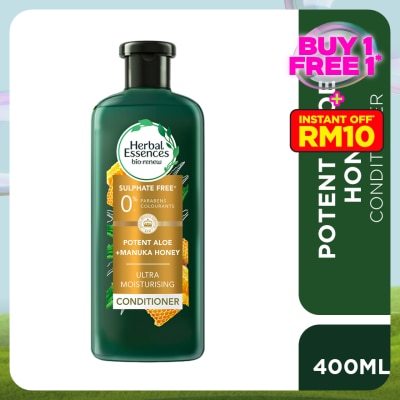 HERBAL ESSENCES Aloe & Manuka Honey Conditioner 400ml