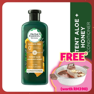 HERBAL ESSENCES Aloe & Manuka Honey Conditioner 400ml