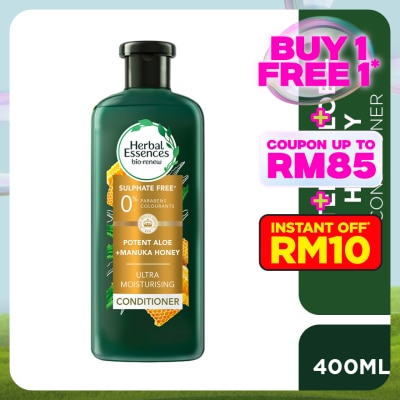 HERBAL ESSENCES Aloe & Manuka Honey Conditioner 400ml