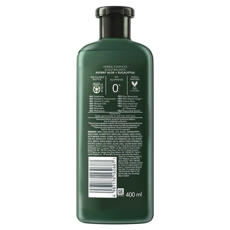 Aloe & Eucalyptus Conditioner 400ml