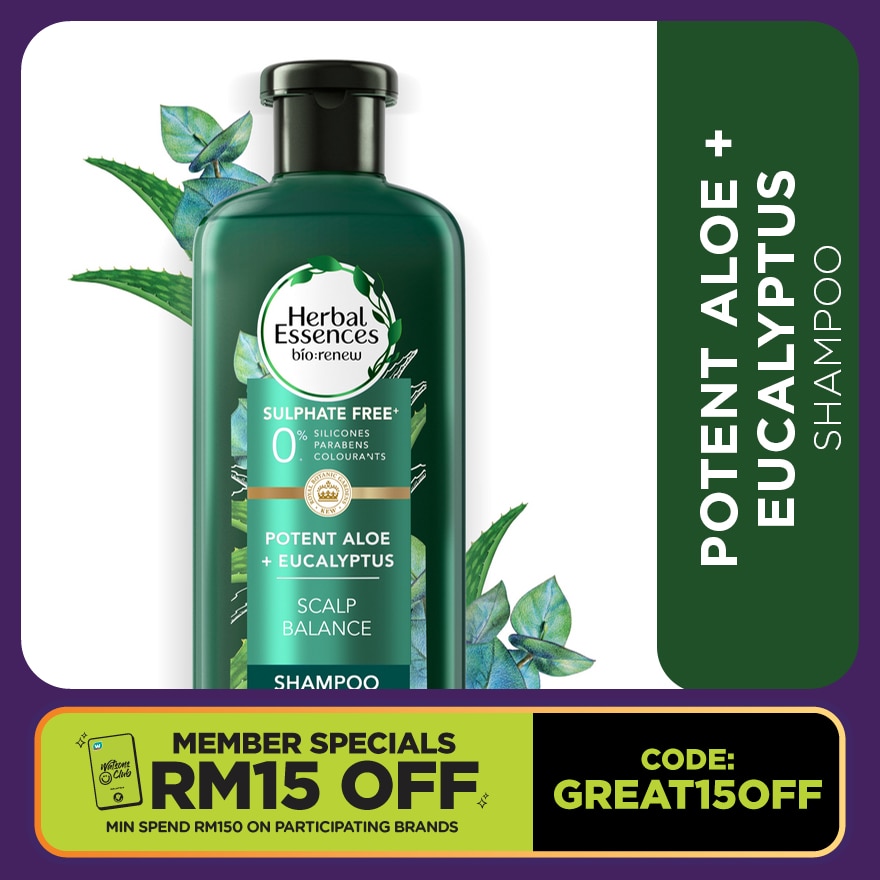 Aloe & Eucalyptus Shampoo 400ml