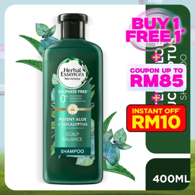 HERBAL ESSENCES Aloe & Eucalyptus Shampoo 400ml