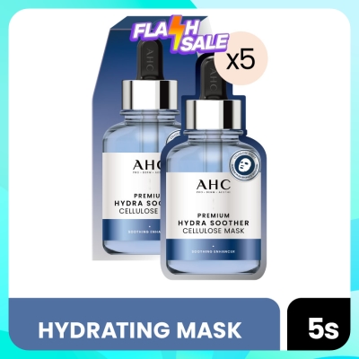 AHC Premium Hydra Soother Cellulose Mask 5s image