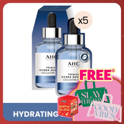 AHC Premium Hydra Soother Cellulose Mask 5s