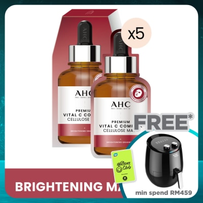 AHC Premium Vital C Complex Cellulose Mask 5s