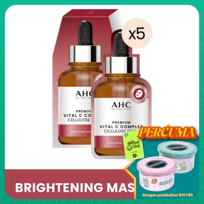 AHC Premium Vital C Complex Cellulose Mask 5s