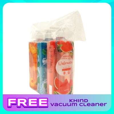 WATSONS Shower Gel Bundle Pack 1000ml x 3