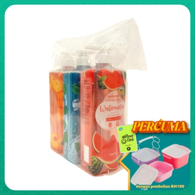 WATSONS - Shower Gel Bundle Pack 1000ml x 3