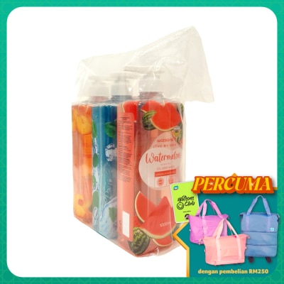 WATSONS Shower Gel Bundle Pack 1000ml x 3